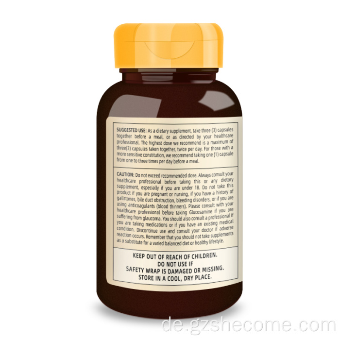 Glucosamin Chondroitin Joint Support MSM -Supplement für Männer